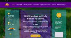 Desktop Screenshot of fusepreschool.com